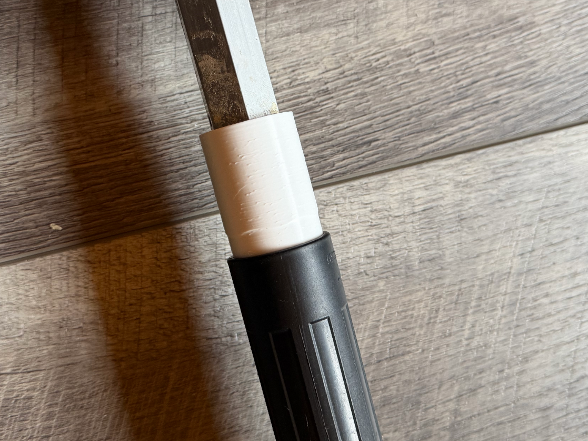 Telescoping Paint Pole to 1.25" ID Vacuum Tube 
