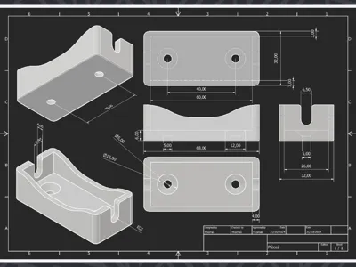 Light Switch Support (Flat) V.2