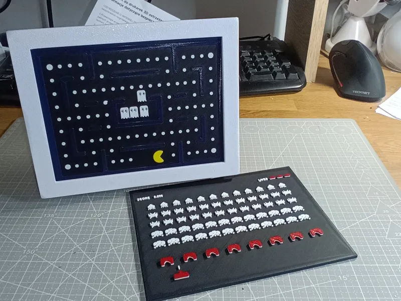 SALVADANAIO Space Invaders e Pac-Man- PIGGY BANK 