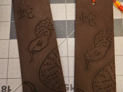 Year of the Snake Bookmark