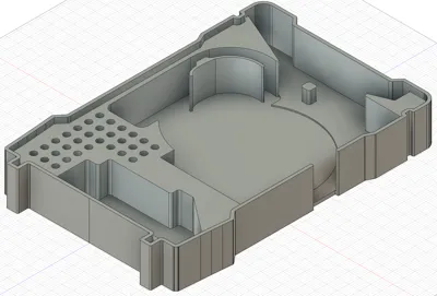 Layout For M18 Packout Insert for Milwaukee M18 Compact Router - Free 3D Print Model ...