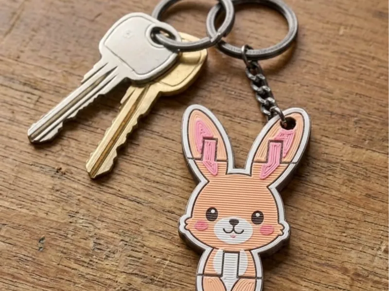 Flexi Bunny Keychain - Easter 2026 Edition 