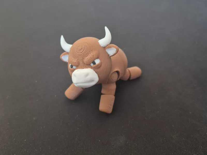 Articulated Grumpy Bull