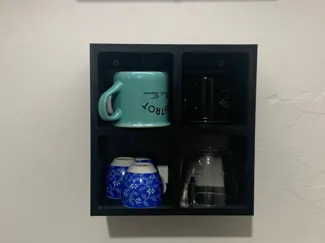 CUBO MENSOLA A SOSPENSIONE