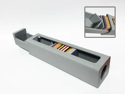 New Machine Essential: Filament Swatch Storage Box + Swatches (with Stopper)