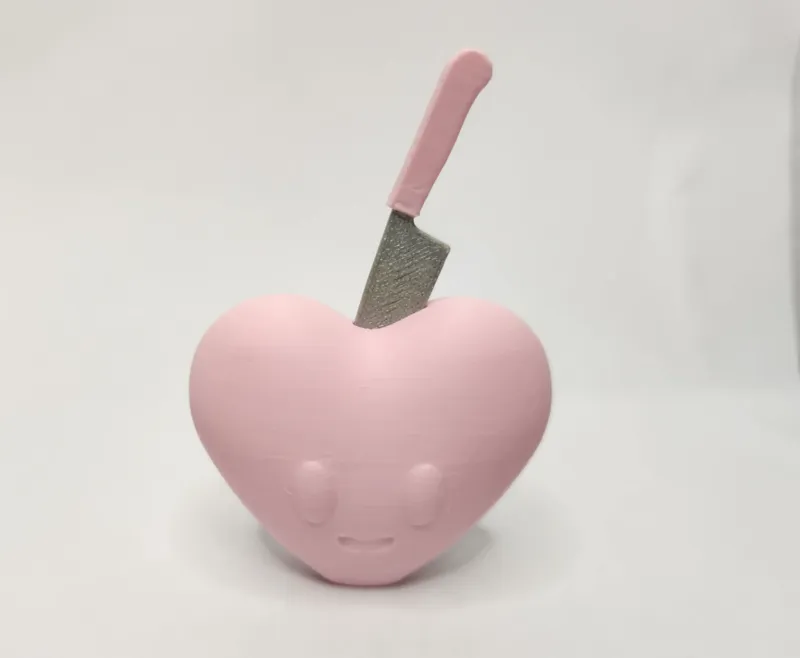 "Love Hurts" – A Heart with a Knife  - interactive