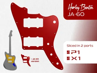 Harley Benton JA-60 Pickguard for X1 & P1 series