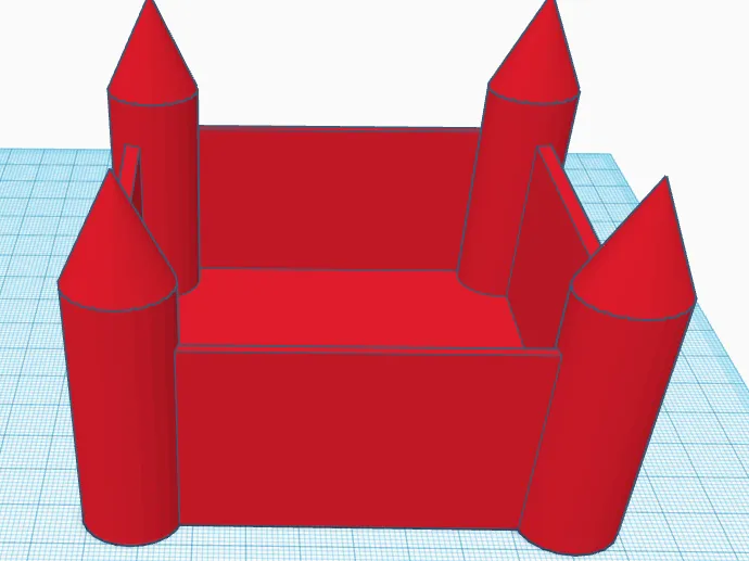 Simple castle