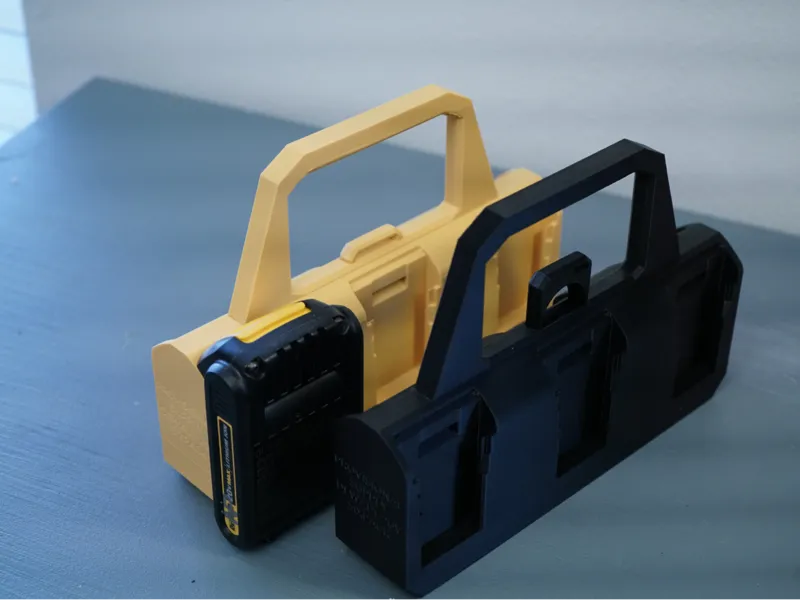 DeWalt 20v Sixpack Battery Caddy Improved