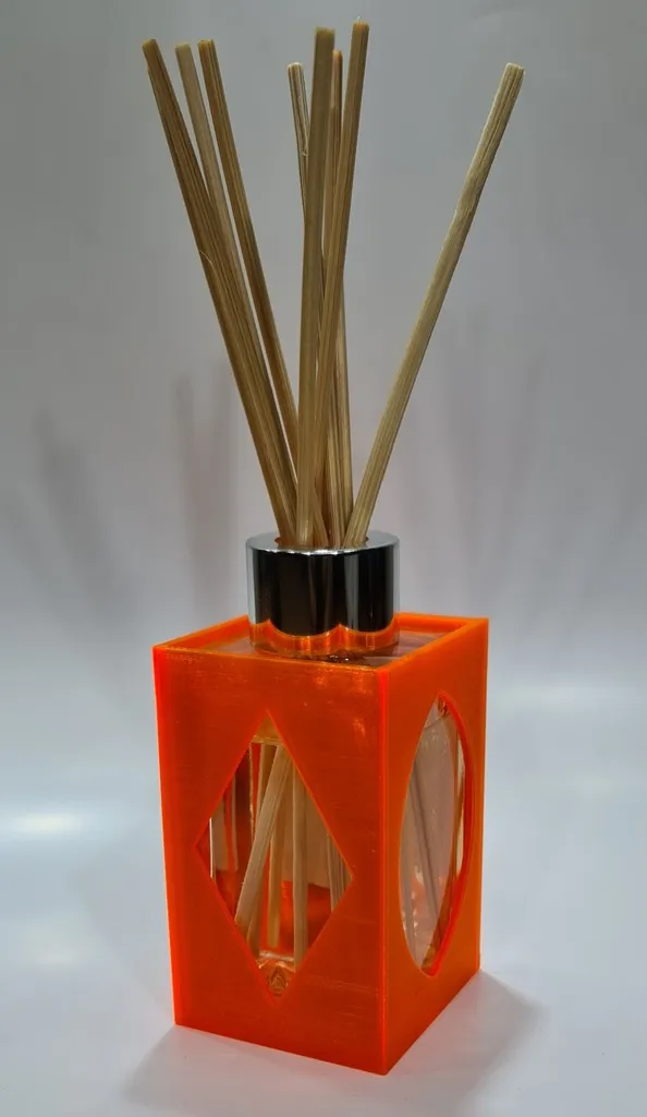 Magnetic air freshener holder for a fridge