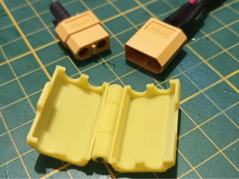Guscio anti distacco batteria lipo XT60