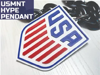 USMNT Soccer Crest Hype Pendant