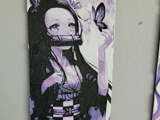 nezuko bookmark hueforge