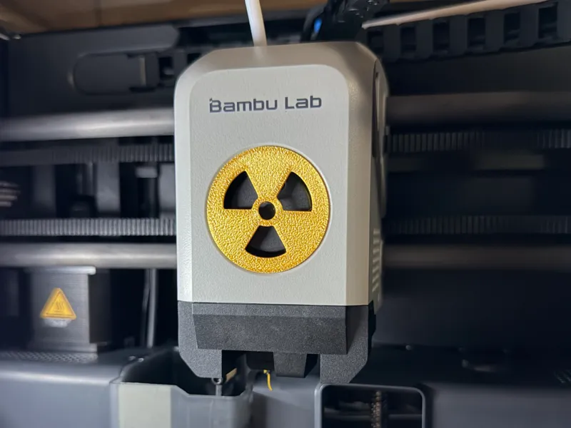 P1S/P1P Radiation Extruder Fan Cover