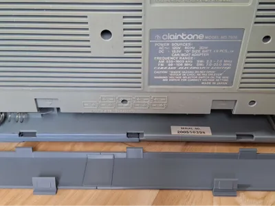 Clairtone 7978 Battery Cover