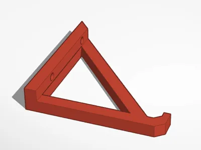 Laptop wall mount