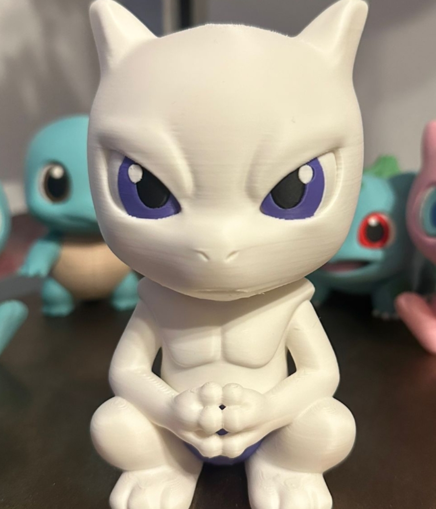 Miniatura 1 do modelo 3D MEWTWO CHIBI