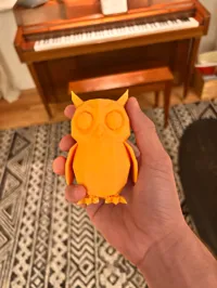 Hoot la chouette low poly — photo 4