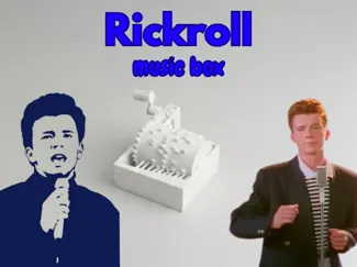 Rickroll Music Box - Never Gonna Give You Up