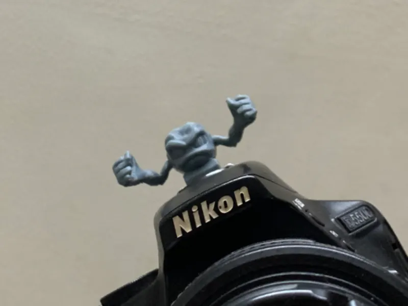 Geodude HotShoe Buddy