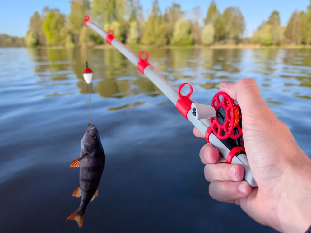 Moulinet De Pêche Pocket Fisherman - Occasion - Très Bon état