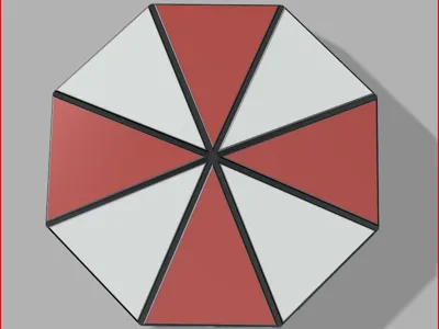 Resident Evil - Hanging Logo - Umbrella