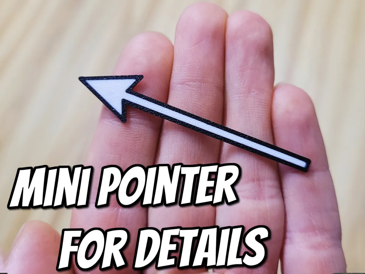 Mini pointer for details - Free 3D Print Model - MakerWorld