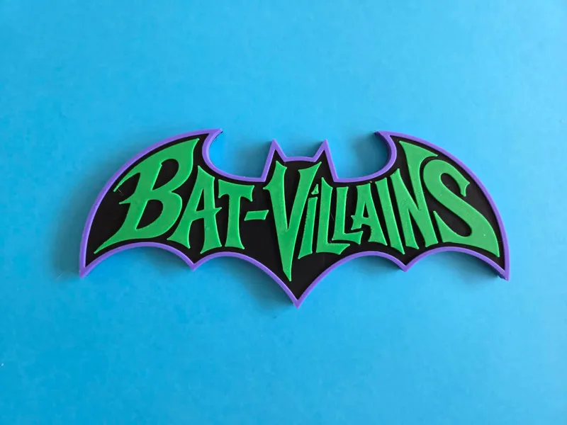 Bat-Villains logo (original design)