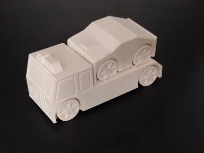 Mini Tow Truck – 3D Print for Your Mini Cars