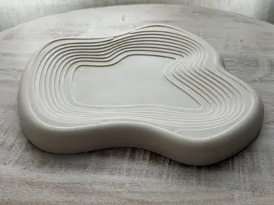 Topographical Catchall Tray