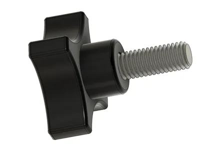 M8 Star Knob Stud