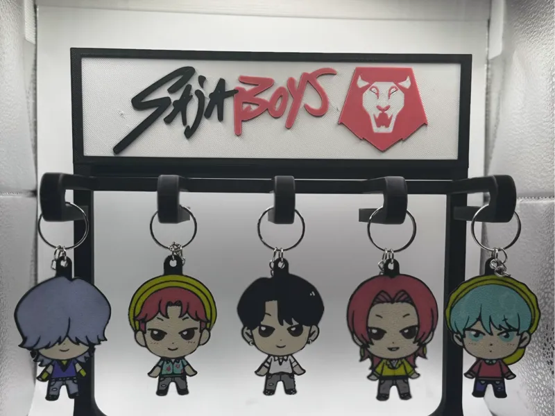 Saja Boys Keychain Stand Topper
