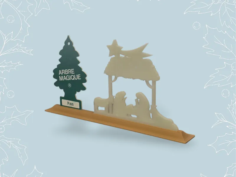 Presepio porta Arbre Magique