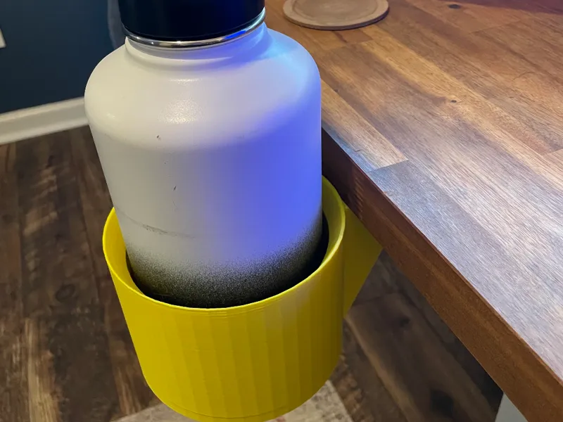 64oz Water Bottle Desk Mount (ironflask)