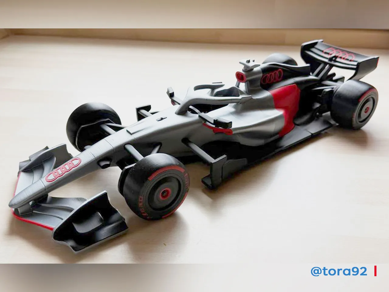 【Audi】奥迪2026款F1赛车 R26 Concept概念款涂装 组装/轮胎可动 view 2