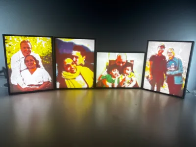 Lithophane Photo Box (for 144mm x 108mm photos)