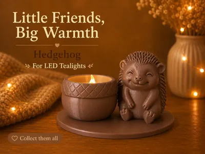 Hedgehog Tealight Holder