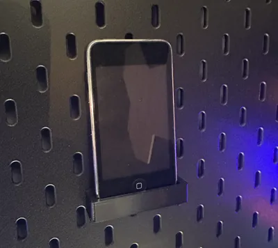 iPod Touch Ikea Skadis Display Mount