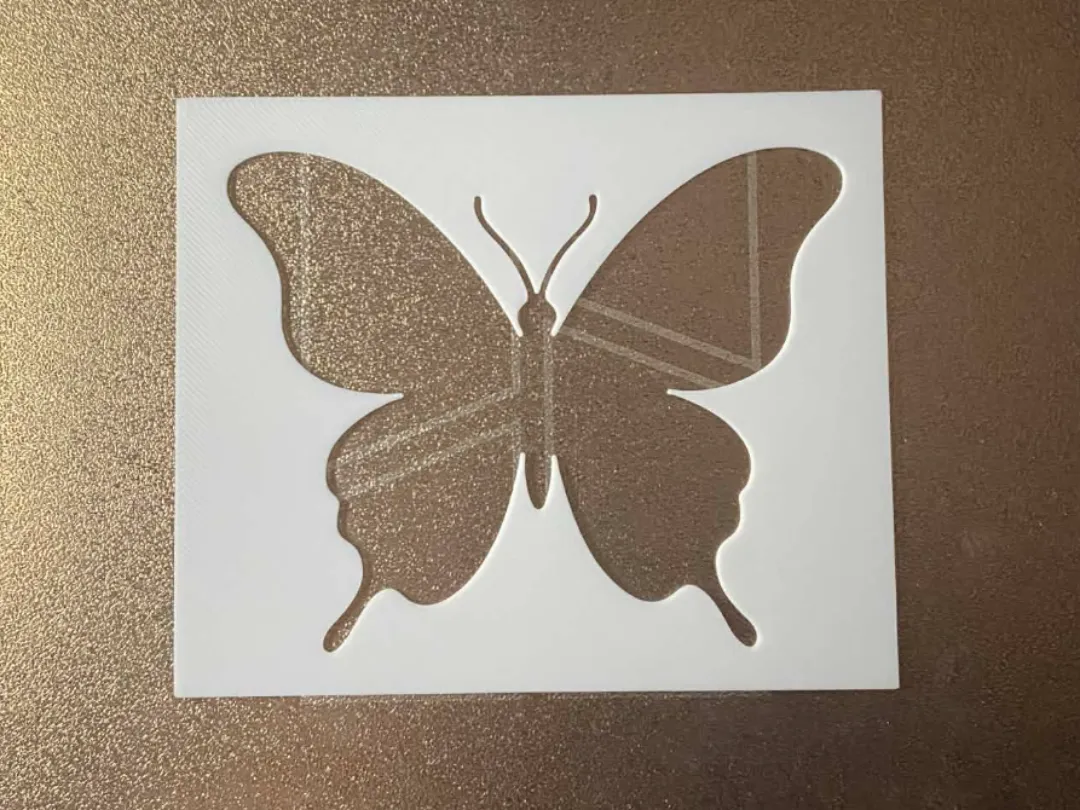 Pochoir papillon