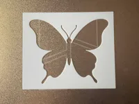 Pochoir papillon — photo 1