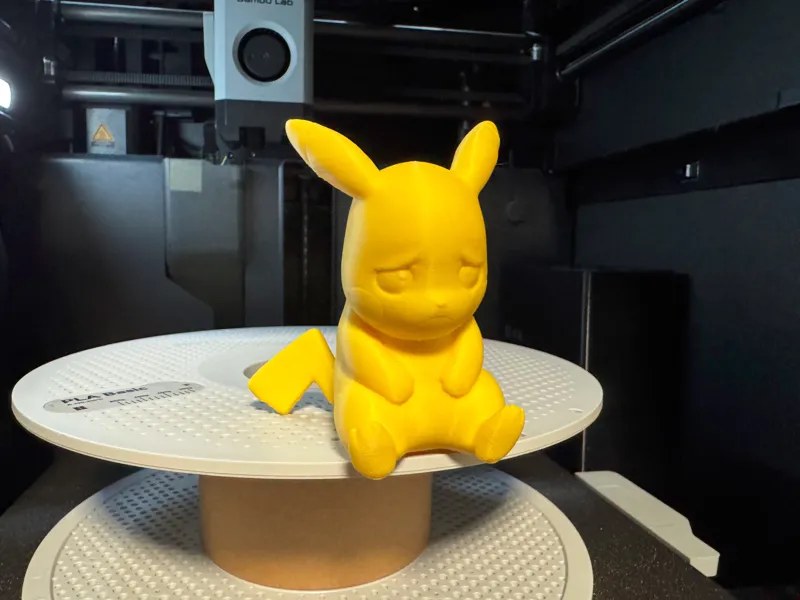 Sad Pikachu - Ledge Sitter - Ledge Figurine