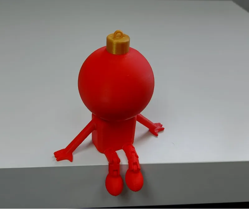bola navidad  articulada