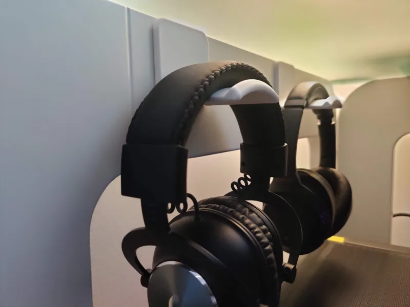 Headset hook holder