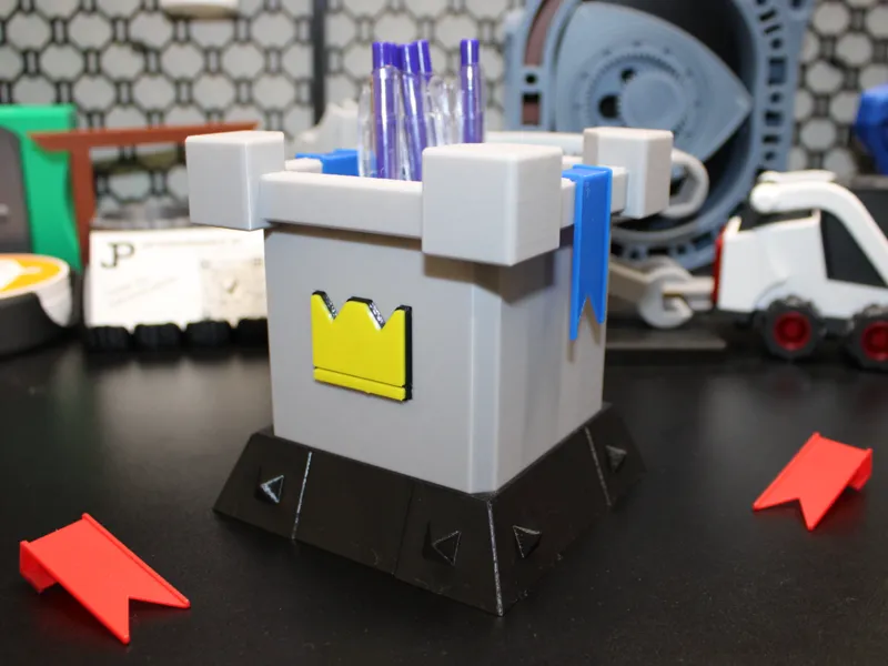 Clash Royale King Tower Pencil Holder Replica