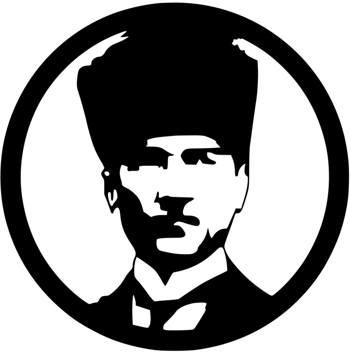 Schlüsselanhänger mit Atatürk-Abzeichen, besonderes Design, Sammlerstück, Ornament, Geschenk