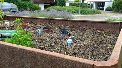 Low pressure garden bed irrigation V2