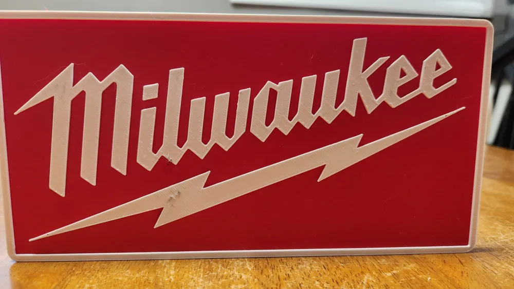 Milwaukee Sign - Free 3D Print Model - MakerWorld