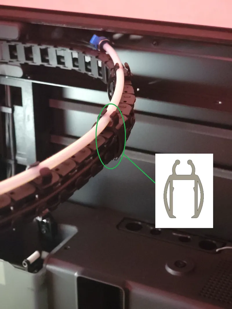 The X1 P1 Ptfe Ultimate Cable Chain Clip