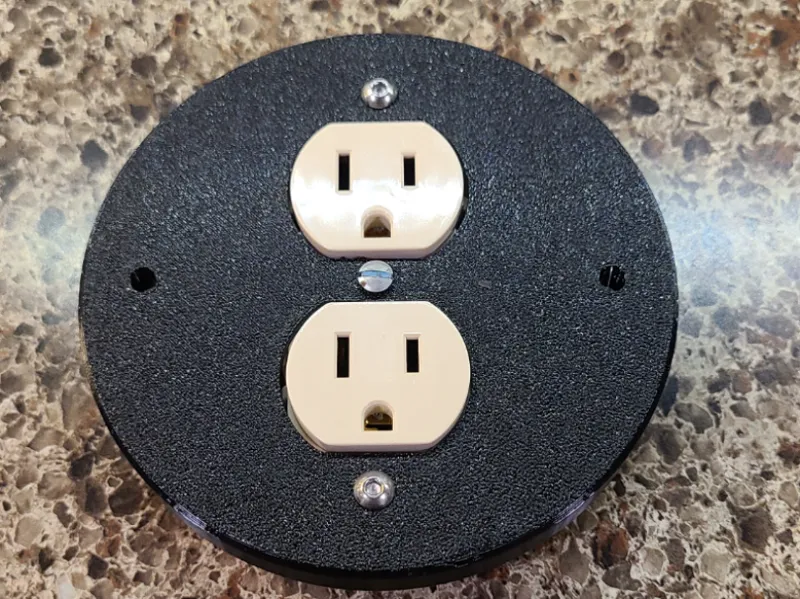 Round Box Outlet Cover