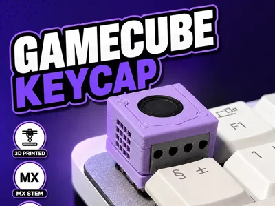 GameCube Inspired Mechanical Keycap MX Compatible